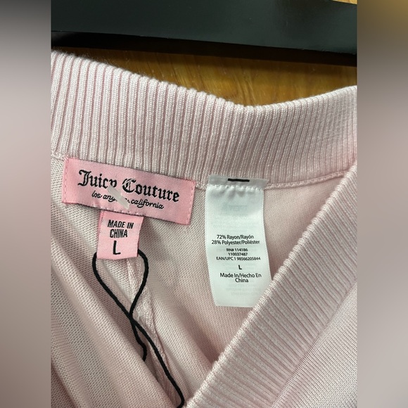 Juicy Couture Pink boot cut Track Pants L - Picture 3 of 4